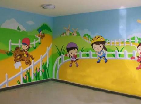 宁海幼儿园墙体彩绘制作流程及注意事项
