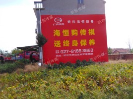 宁海墙体广告影响褪色的因素