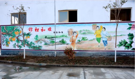宁海乡镇文化墙 乡风文明焕发新活力