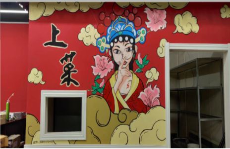 宁海墙体彩绘的发展和应用