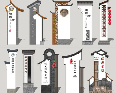 宁海美丽乡村标识标牌有哪些分类？