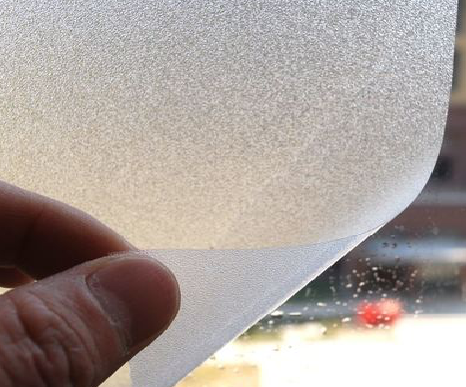 宁海玻璃门外面粘广告用什么材料好？